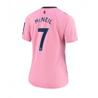 Everton Dwight McNeil #7 Fotballklær Bortedrakt Dame 2022-23 Kortermet